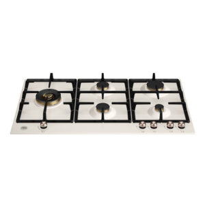 GAS HOB WITH LATERAL DUAL WOK