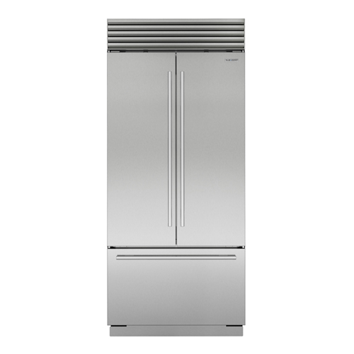 integrated fridge with ice maker